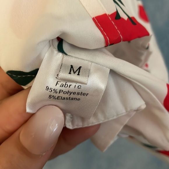 Cherry print corset top - Picture 5 of 5